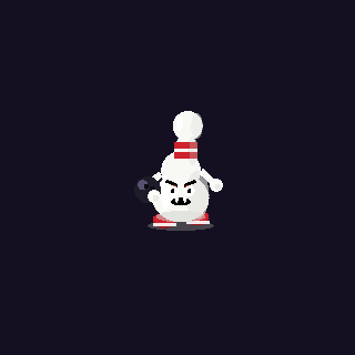 BOWLING PIN SOLDIER