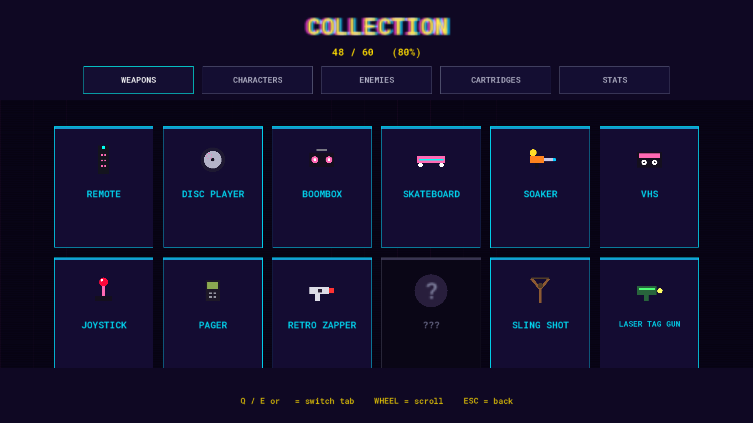 Map select — 27 unique levels